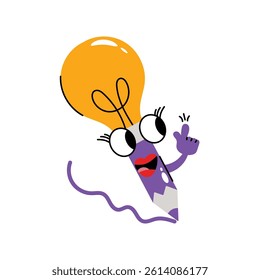 Creative idea Vector Sticker. Eps 10 File 