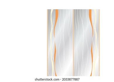Creative ideas of abstract artistic graphic elements. Design for printing, posters.