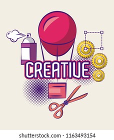 Creative ideas and colors