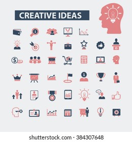 iconos de ideas creativas
