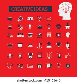 iconos de ideas creativas
