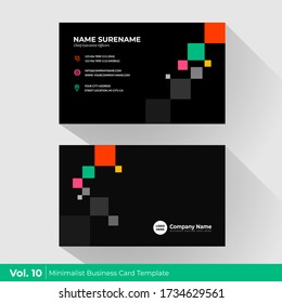 Creative Identity. Business card template. vol. 12