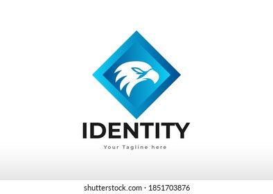 Creative Identity Busness Logo Design Vector Icon Illustration. 