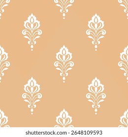 Creative Ikat Damask Seamless Pattern Design, Background Design for textile, silk, scarfs, fabric, decorative, cover, wallpaper, tile, and all other graphic use