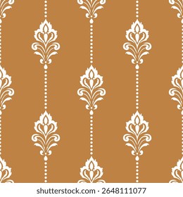 Creative Ikat Damask Seamless Pattern Design, Background Design for textile, silk, scarfs, fabric, decorative, cover, wallpaper, tile, and all other graphic use