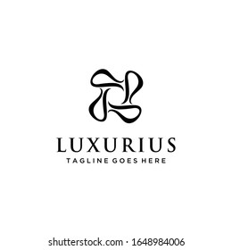 Creative illustration abstract Graphic rotation sign Design logo