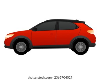 creative illustration of a car