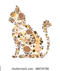 A creative illustration of a Cat