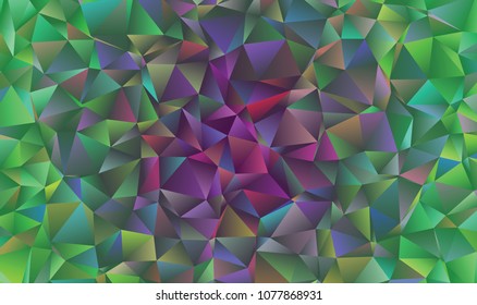 Creative illustration in halftone polygonal style with gradient.  Vector clip art.