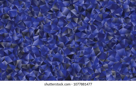Creative illustration in halftone polygonal style with gradient.  Vector clip art.