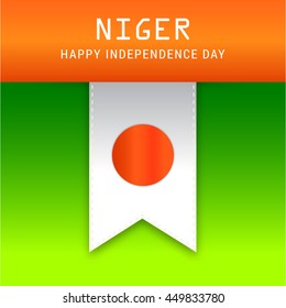 Creative illustration for independence day of niger.