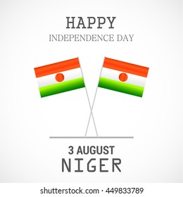 Creative illustration for independence day of niger.