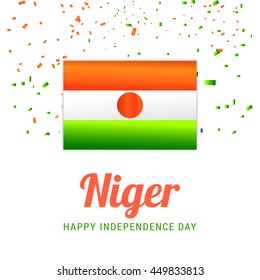 Creative illustration for independence day of niger.