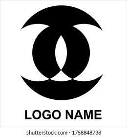Creative illustration of logo distribution, industry, interiors