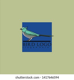 Creative illustration luxury bird animal logo template vector icon