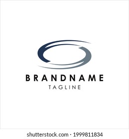 Ilustración creativa plantilla moderna de diseño del logotipo F,F