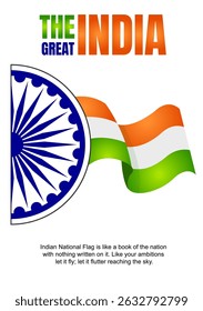 A creative illustration on the great India