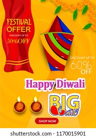 Creative illustration, poster or banner with goddess maa laxmi of dhanteras , decorated pot filled with gold coins  celebration background. Happy dhanteras