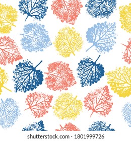 creative illustration. Printing on fabric, card. hand drawn boho spring seamless pattern.