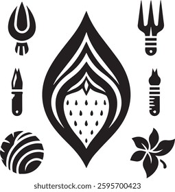 Creative Illustration of a Restaurant Logo