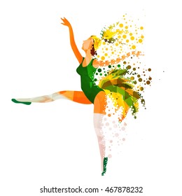 Creative illustration of Samba Dancer on white background, Stylish Poster, Banner or Flyer design for Carnival or Party celebrations.