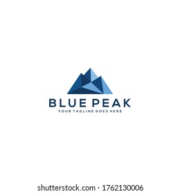 Creative Illustration Simple Mountain Logo Design Vector