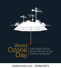 Creative illustration of World Ozone Day