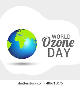 Creative illustration of  World Ozone Day.
