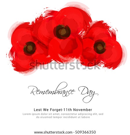 Similar – Image, Stock Photo Happy poppy day ! Summery