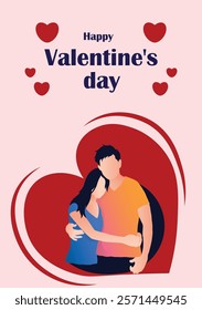 Creative illustrations for Happy Valentines Day