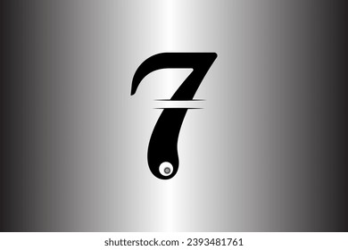 CREATIVE IMAGES OF NUMBERS WITH GRADATIONAL BACKGROUNDS. VECTOR TEMPLATE
