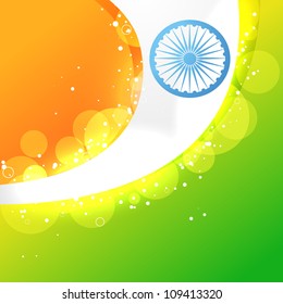 creative indian flag vector design