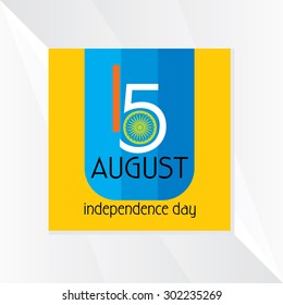 creative indian independence day concept vector 