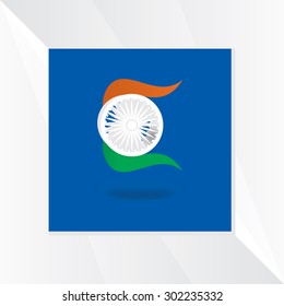 creative indian independence day concept vector 