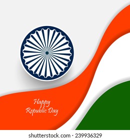 Creative Indian republic day background