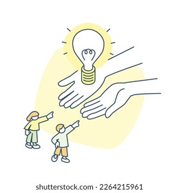 Creative individuals. Act by valuing ideas.