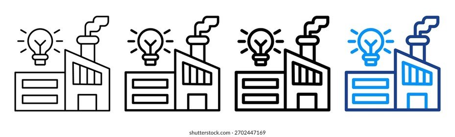 Kreatives Branchen-Symbol Unterschiedliches Gliederungskollektionssatz