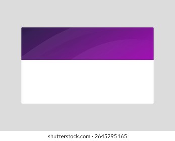 Creative industry LinkedIn page mockup with abstract gradients