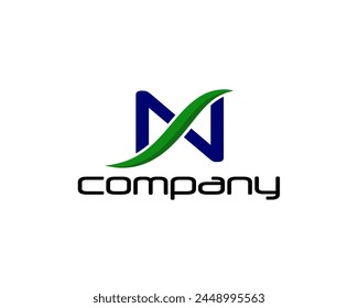 creative infinite logo initials design template