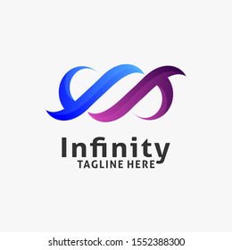 Creative infinity logo design inspiration