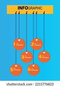 creative info graphic for presentation slide