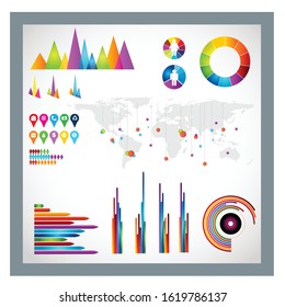 Creative info graphic vector design