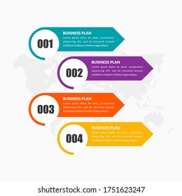 Creative Infographic Element for Business Strategy Premium Vector