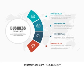 Creative Infographic Element for Business Strategy Premium Vector