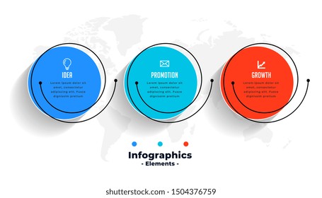creative infographics design for business data visualization