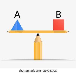 Creative infographics education pencil concept vector illustration
