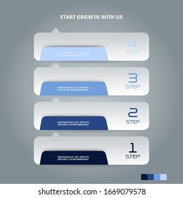 Creative infographics elements. EPS10.Business ideas.