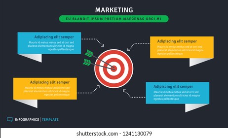 Creative infographics template, business data visualization. Process chart. Abstract elements of graph, diagram with steps, options, parts or processes. Vector business template for presentation.