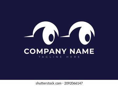 Creative initial B with object eye bird logo for your company 