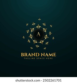 creative initial latter golden logo design with modern business vector template creative isolated golden monogram logo design 


